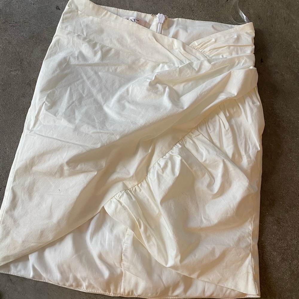 House of CB white skirt